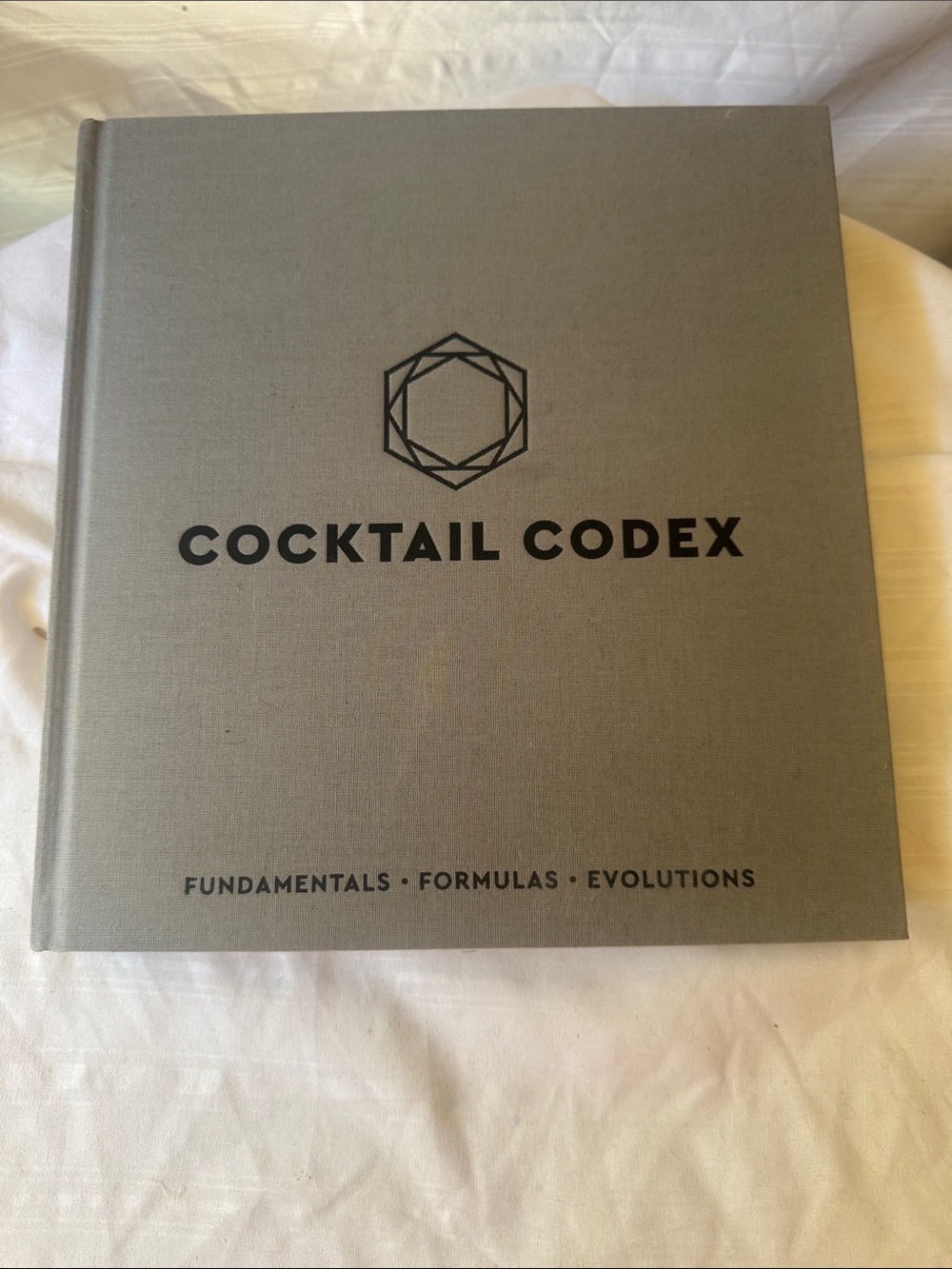 Cocktail Codex Hardcover Book - Gray
